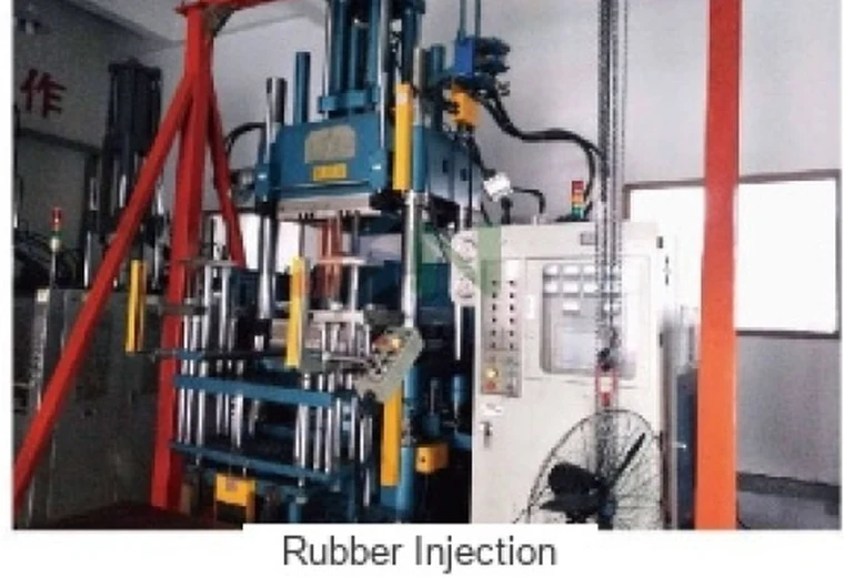 Rubber injection molding