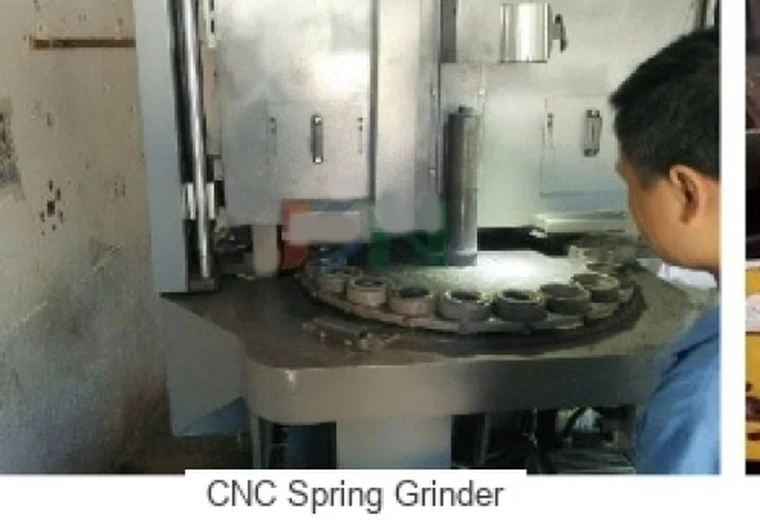 CNC spring grinding